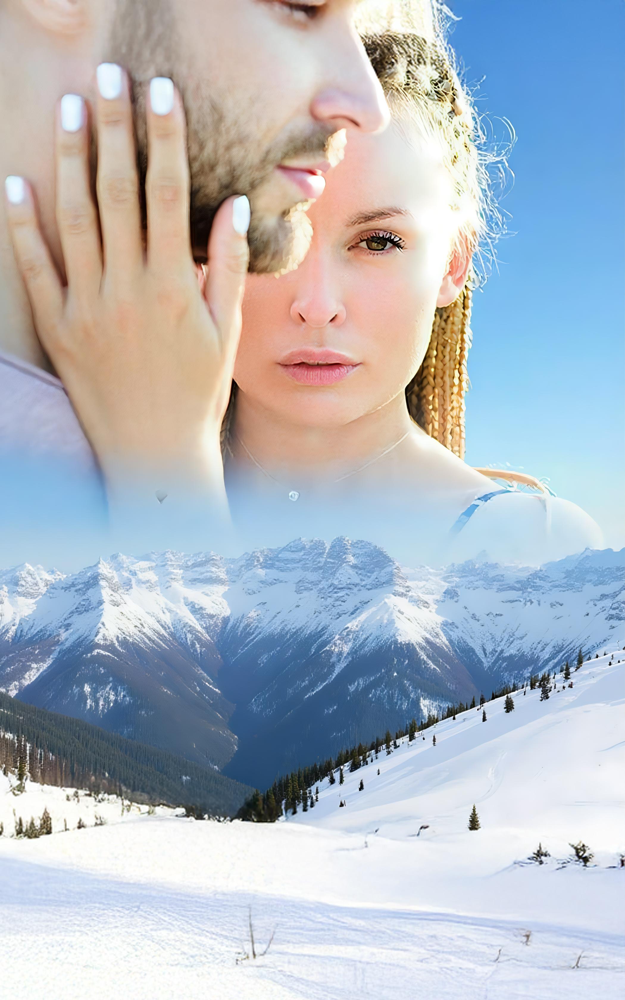 Frozen Mountain Embrace