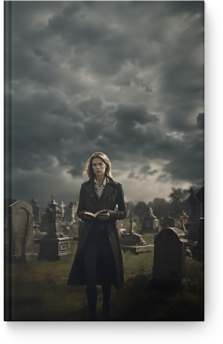 Grim Cemetery Vigil