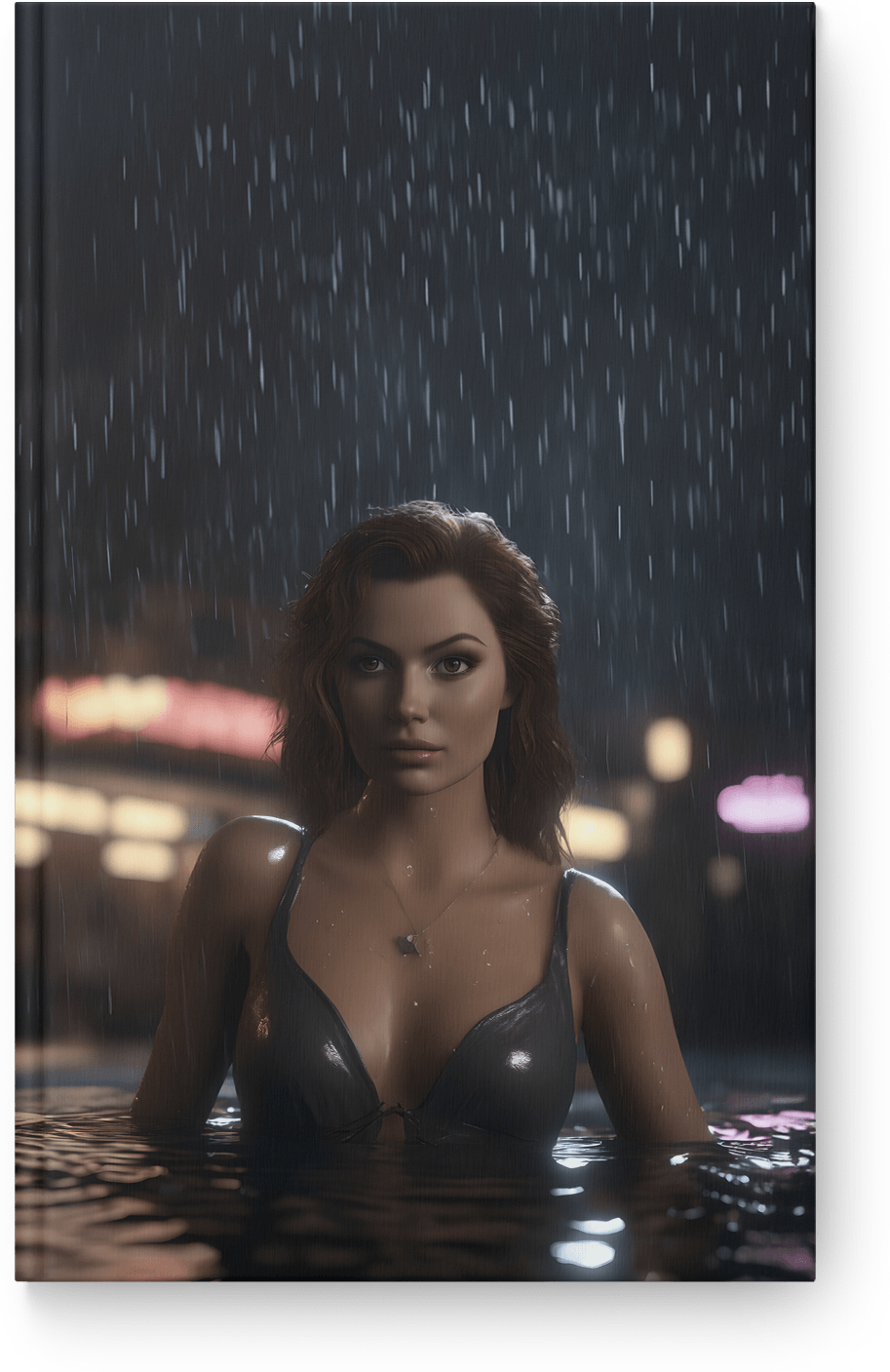 Rainy Night Reflection