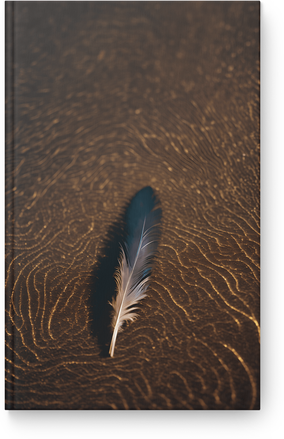 Golden Ripple Feather