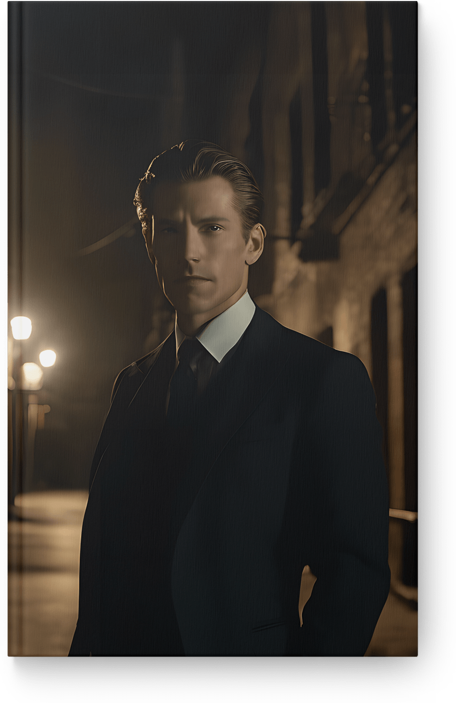 Noir Shadowed Gentleman