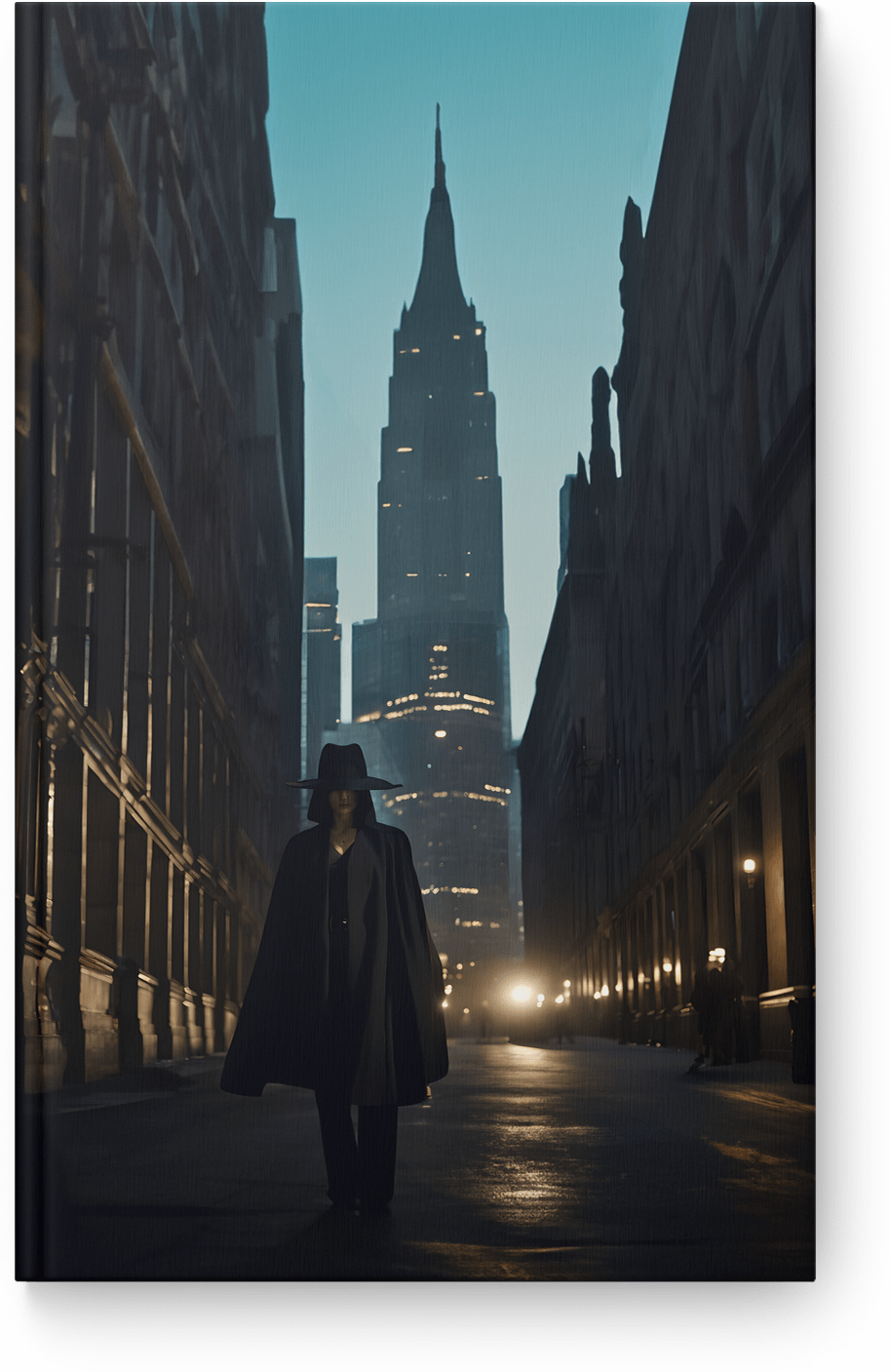 Shadowed Midnight Stroll