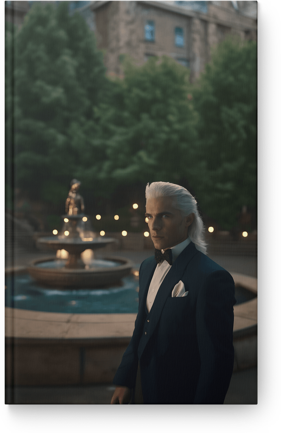 Elegant Silver Gaze