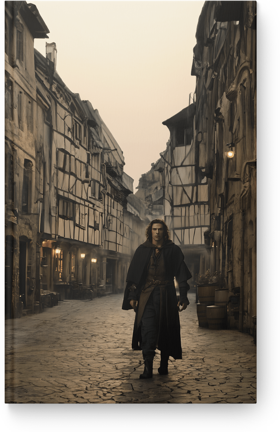 Medieval Shadowed Wanderer