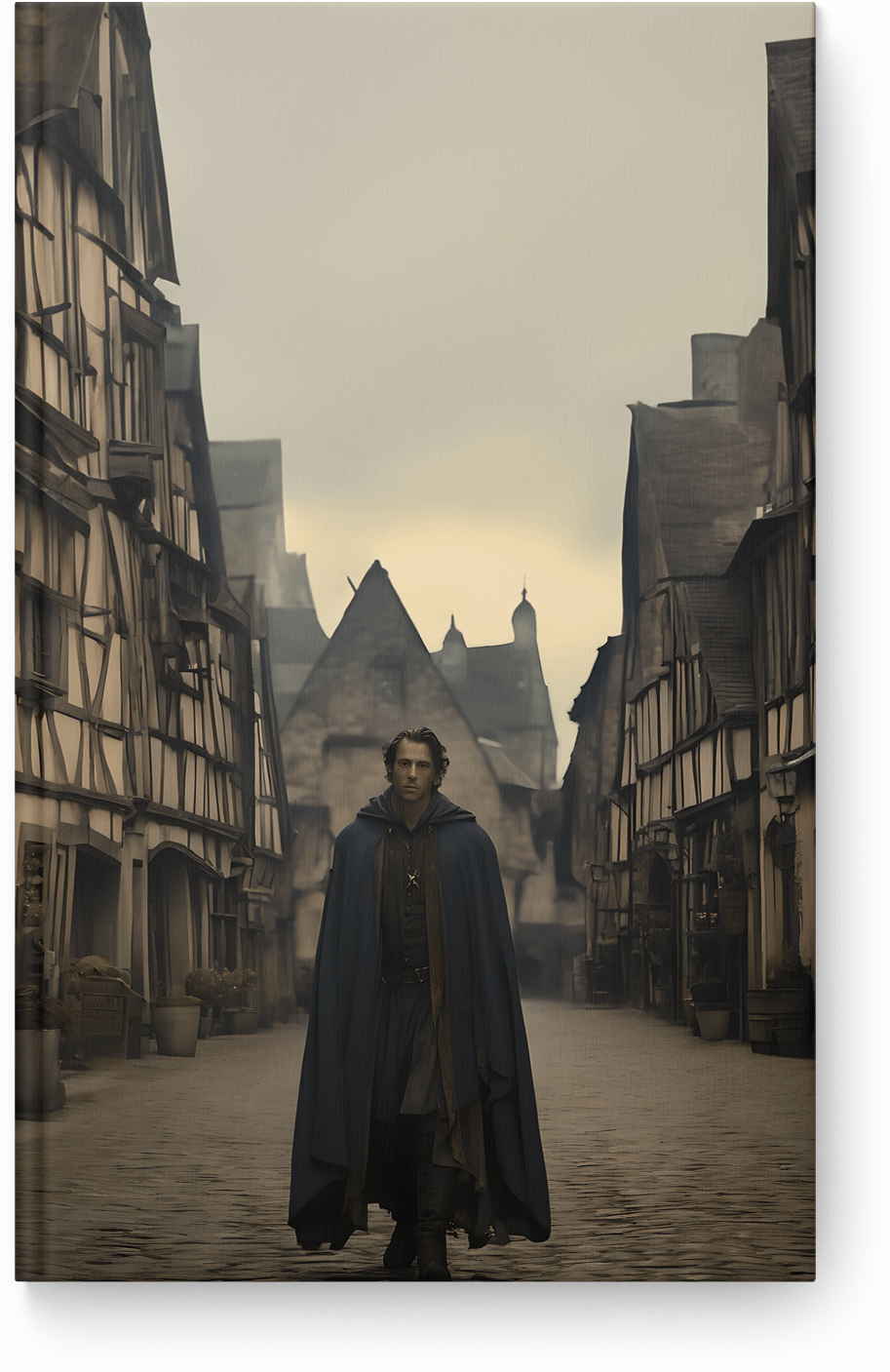 Medieval Cloaked Wanderer
