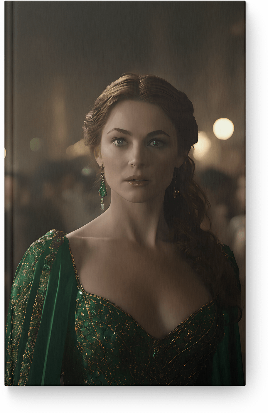 Emerald Elegance Portrait