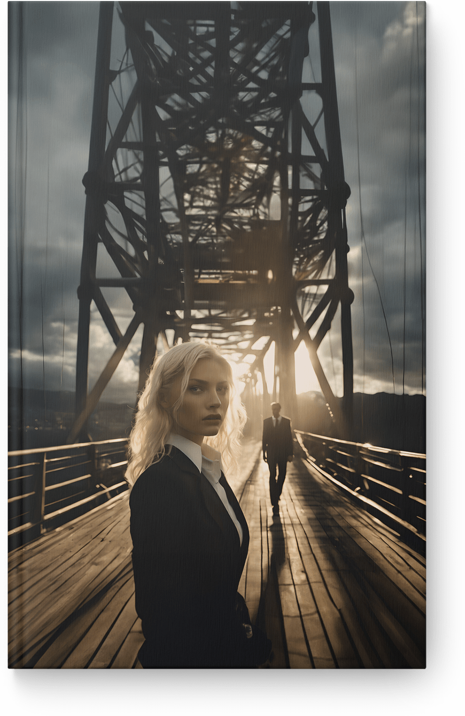 Sunset Bridge Encounter