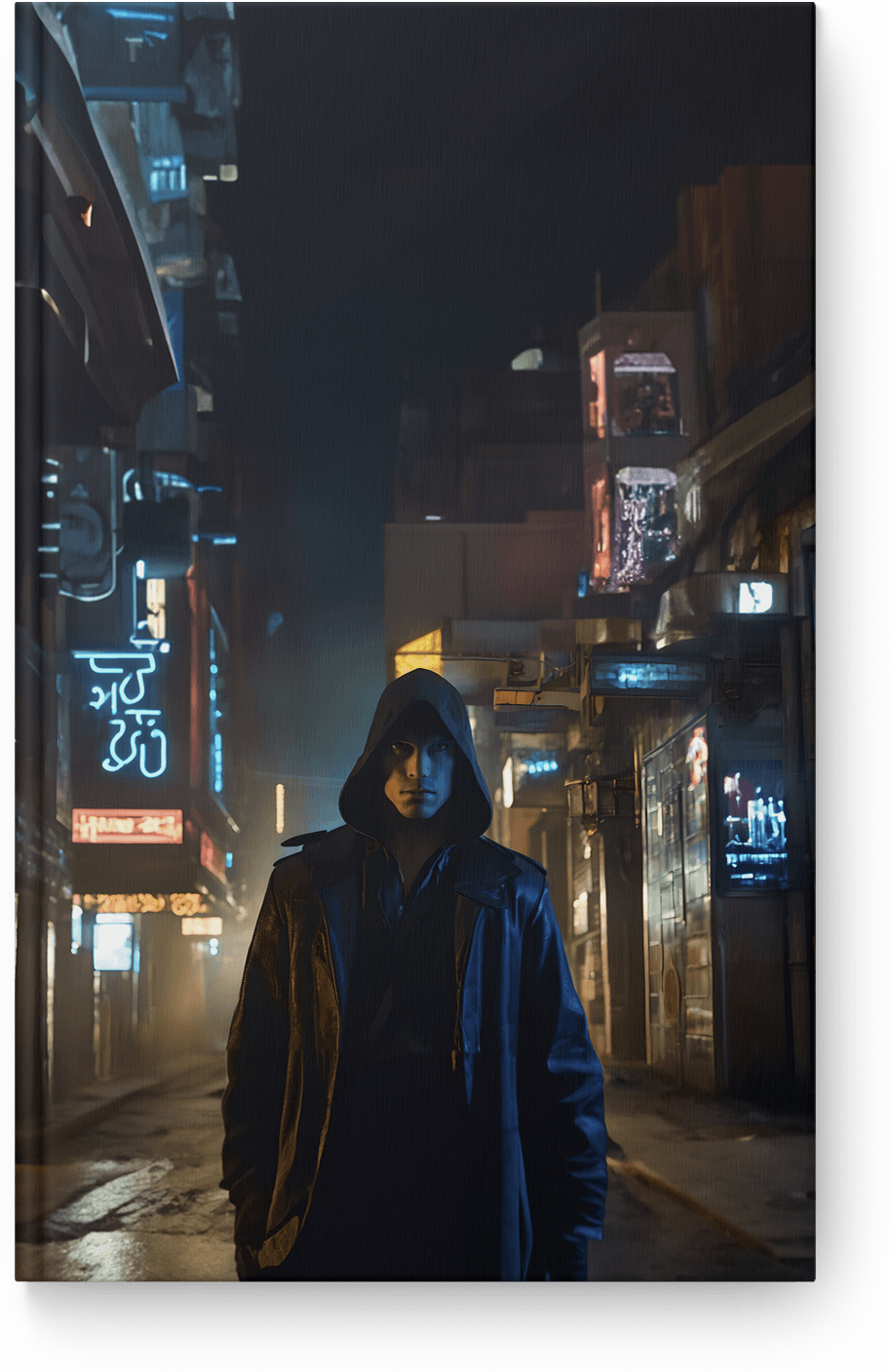 Neon Shadow Walker