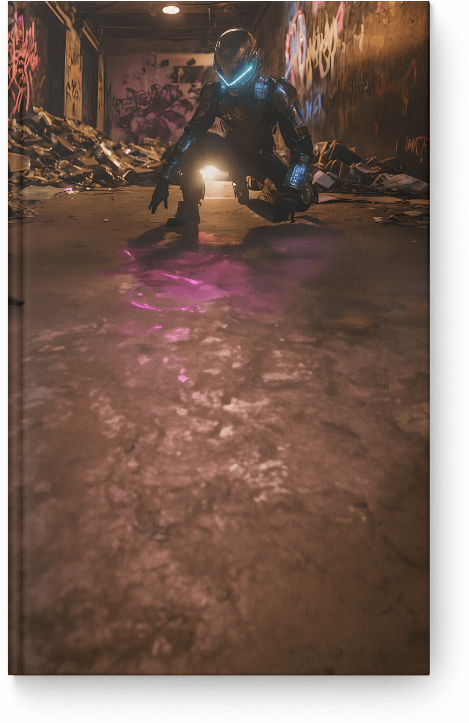 Neon Cyber Vigilante
