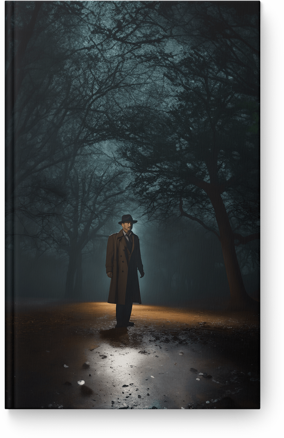 Shadowed Detective Walk