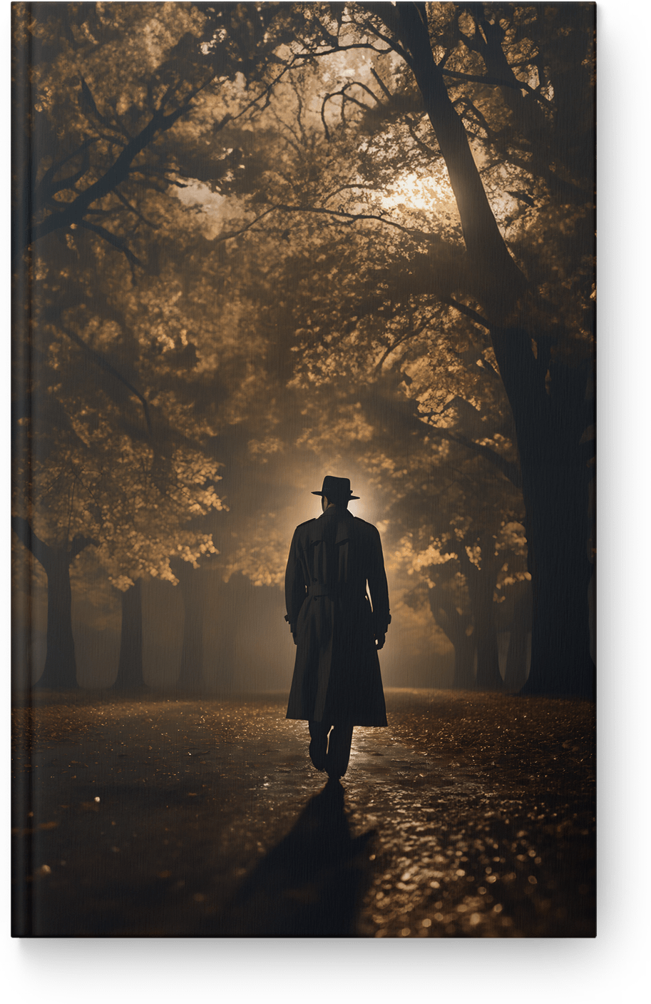 Shadowed Autumn Stroll