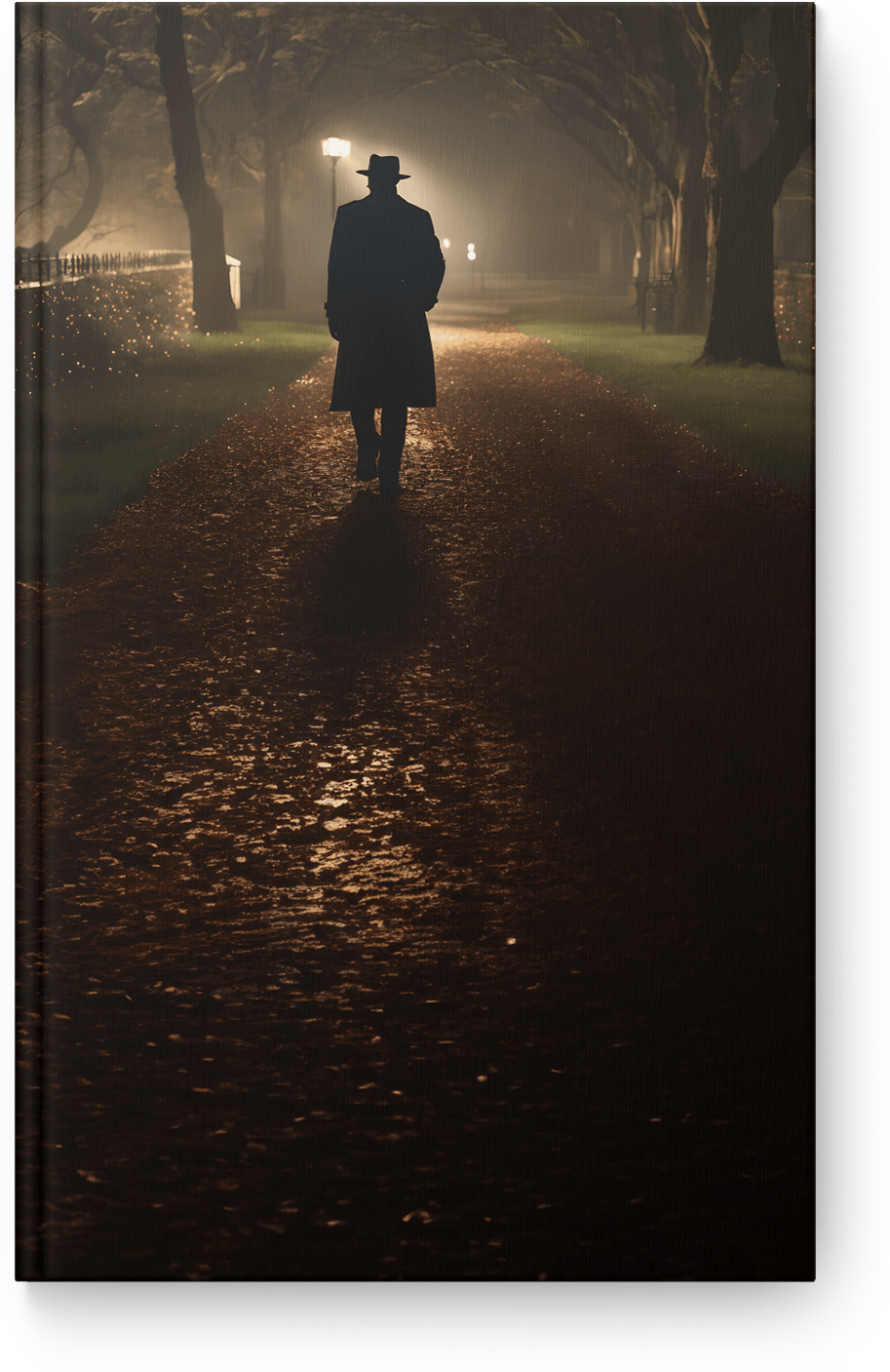 Shadowed Midnight Walk
