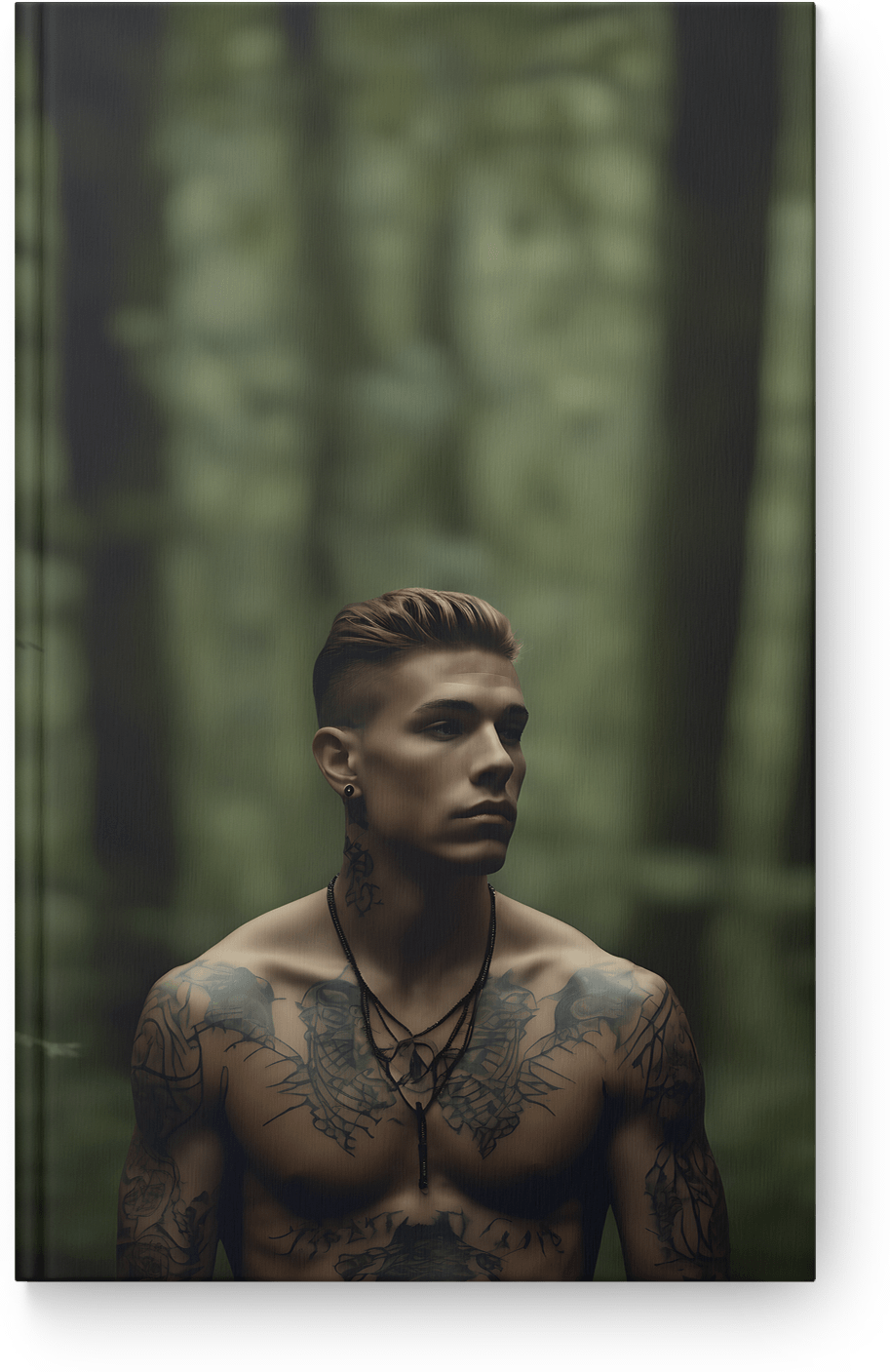 Tattooed Forest Warrior