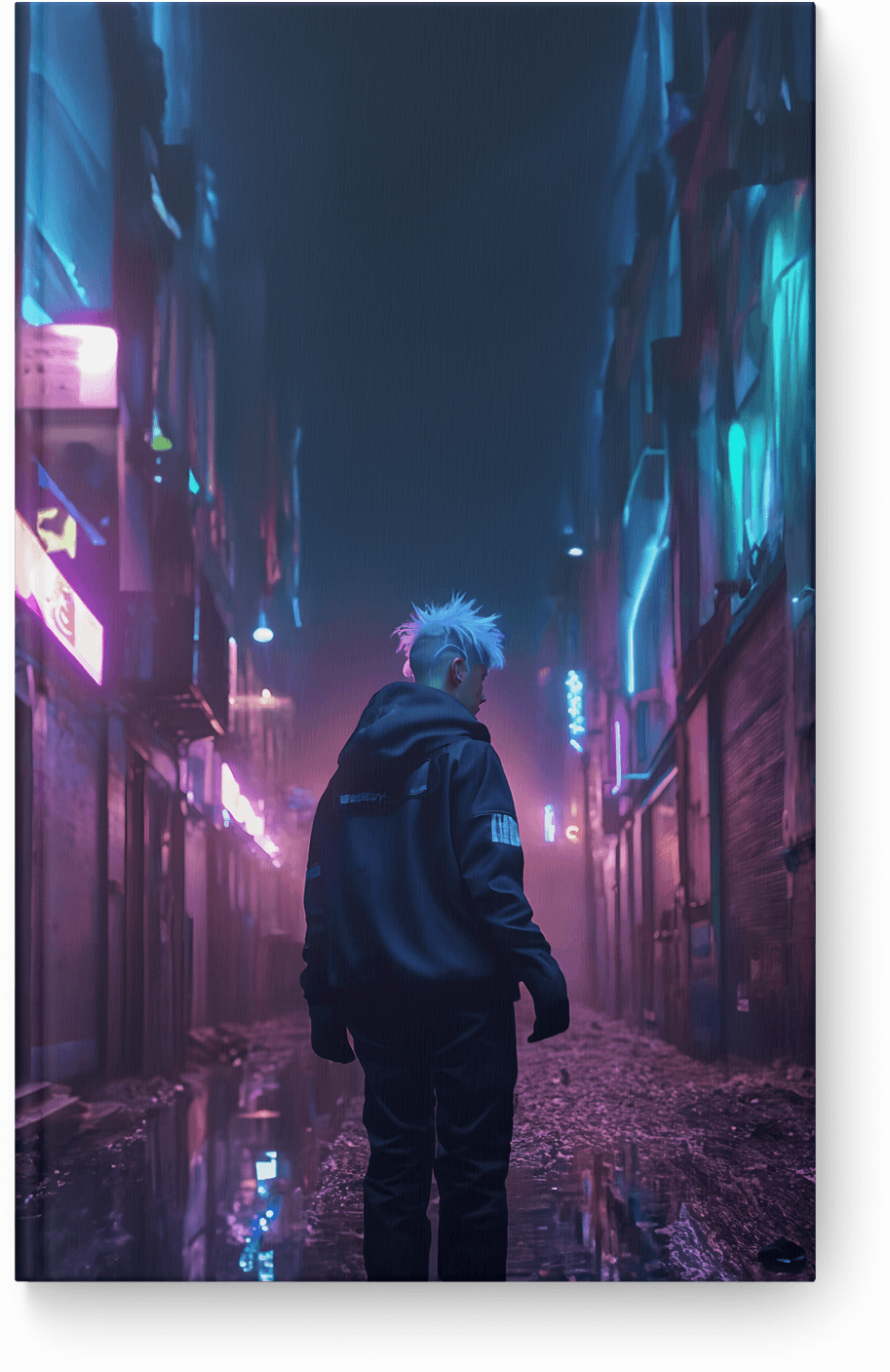 Neon Cyber Alley
