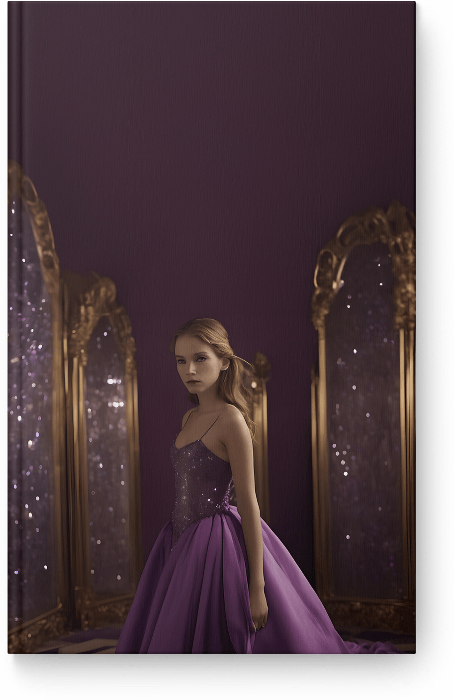 Enchanted Violet Reflection