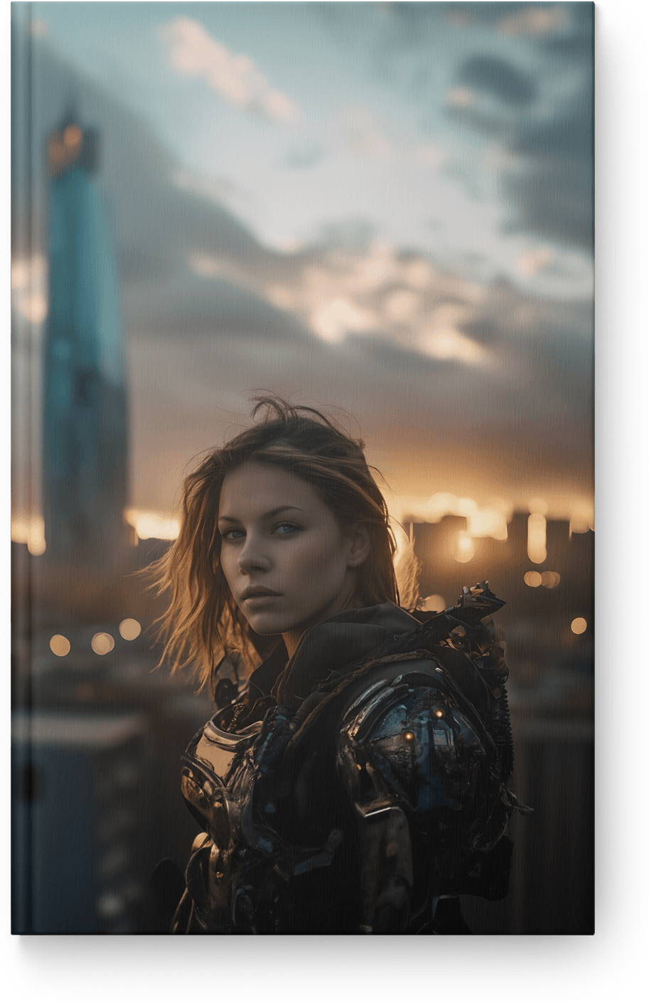 Futuristic Warrior Dawn