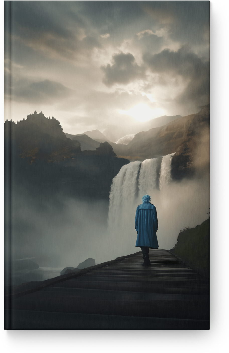 Misty Waterfall Journey
