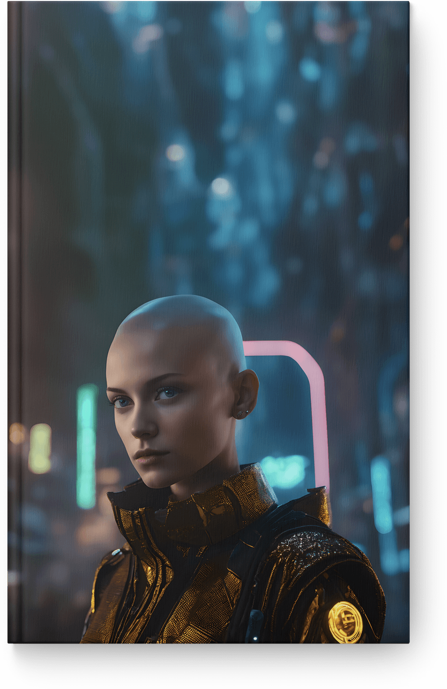 Neon Cyberpunk Vigilante