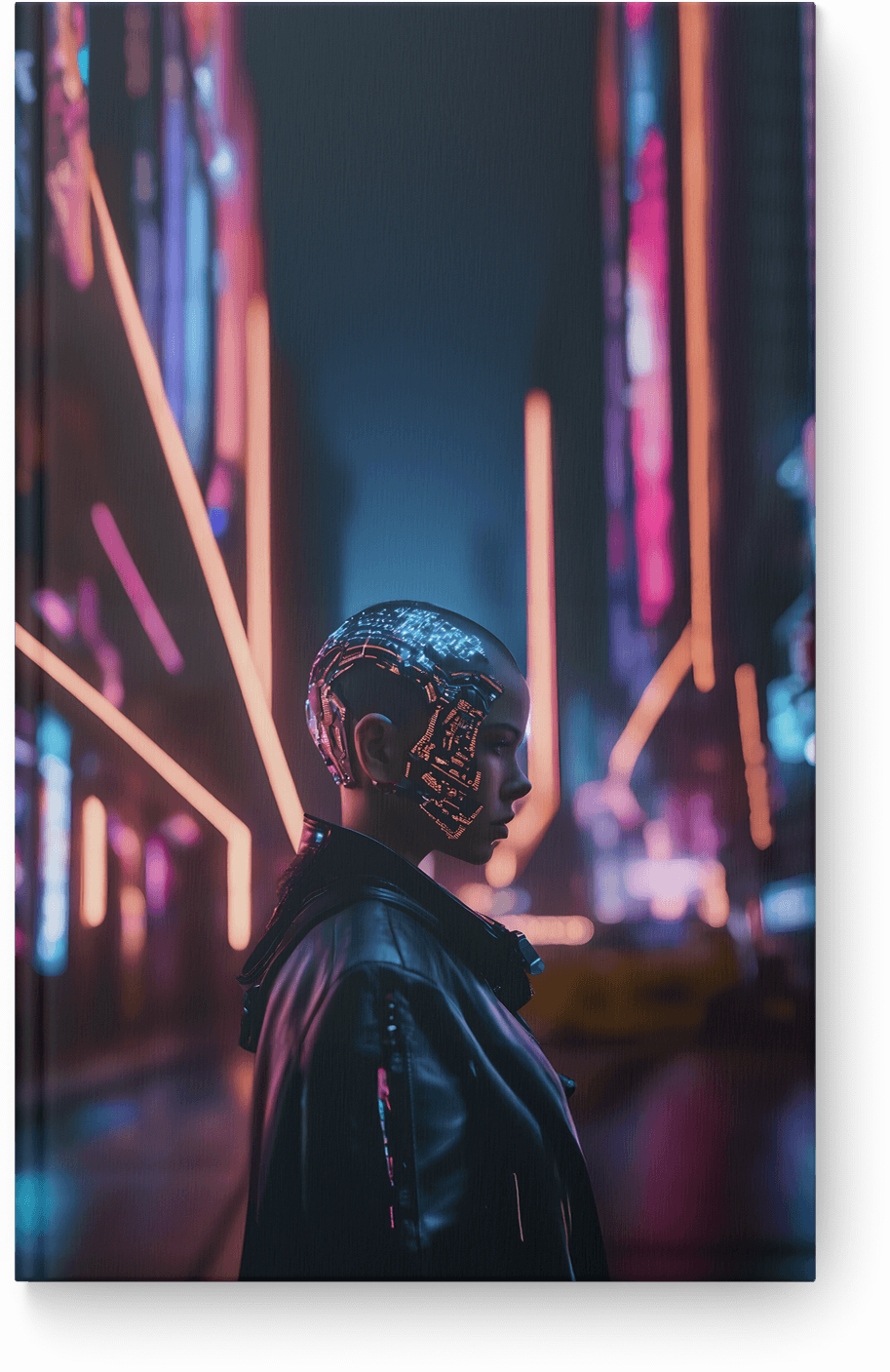 Neon Cybernetic Dawn