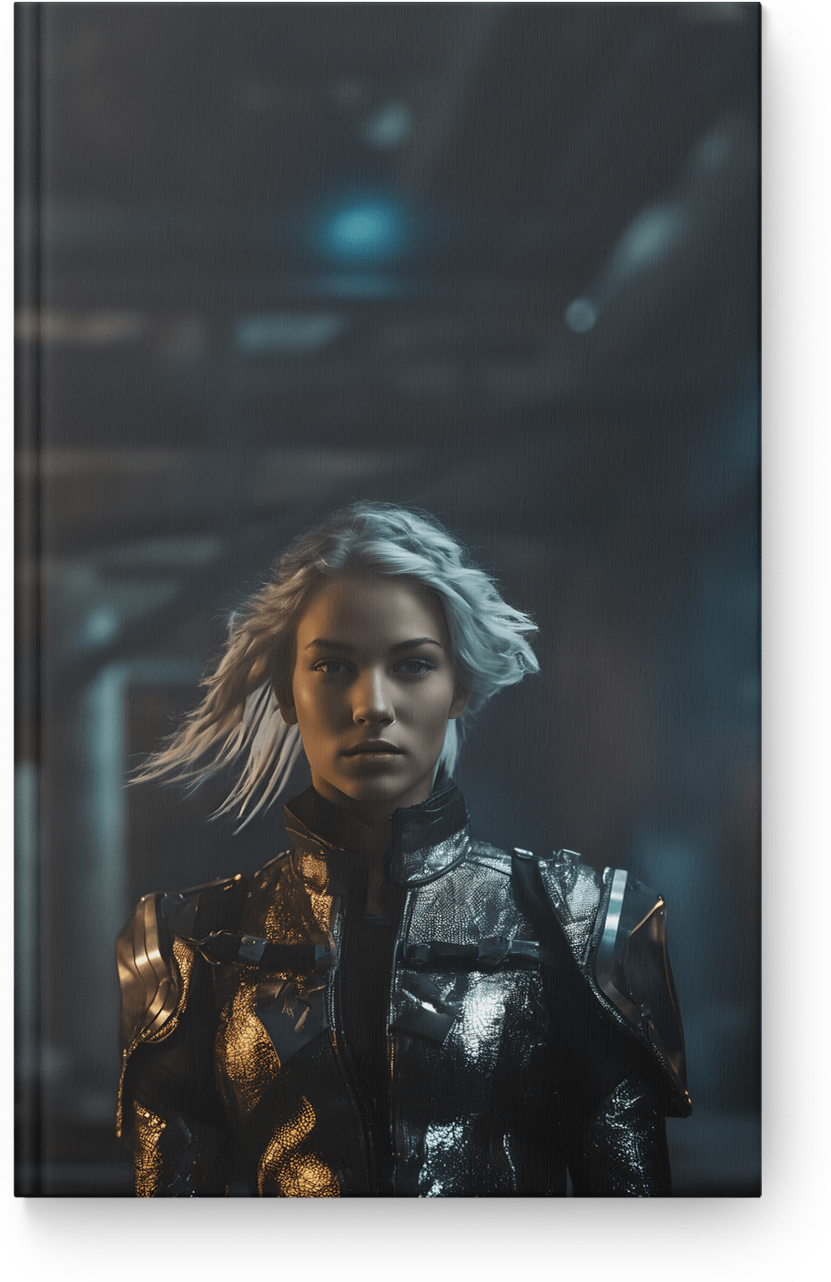 Futuristic Silver Warrior