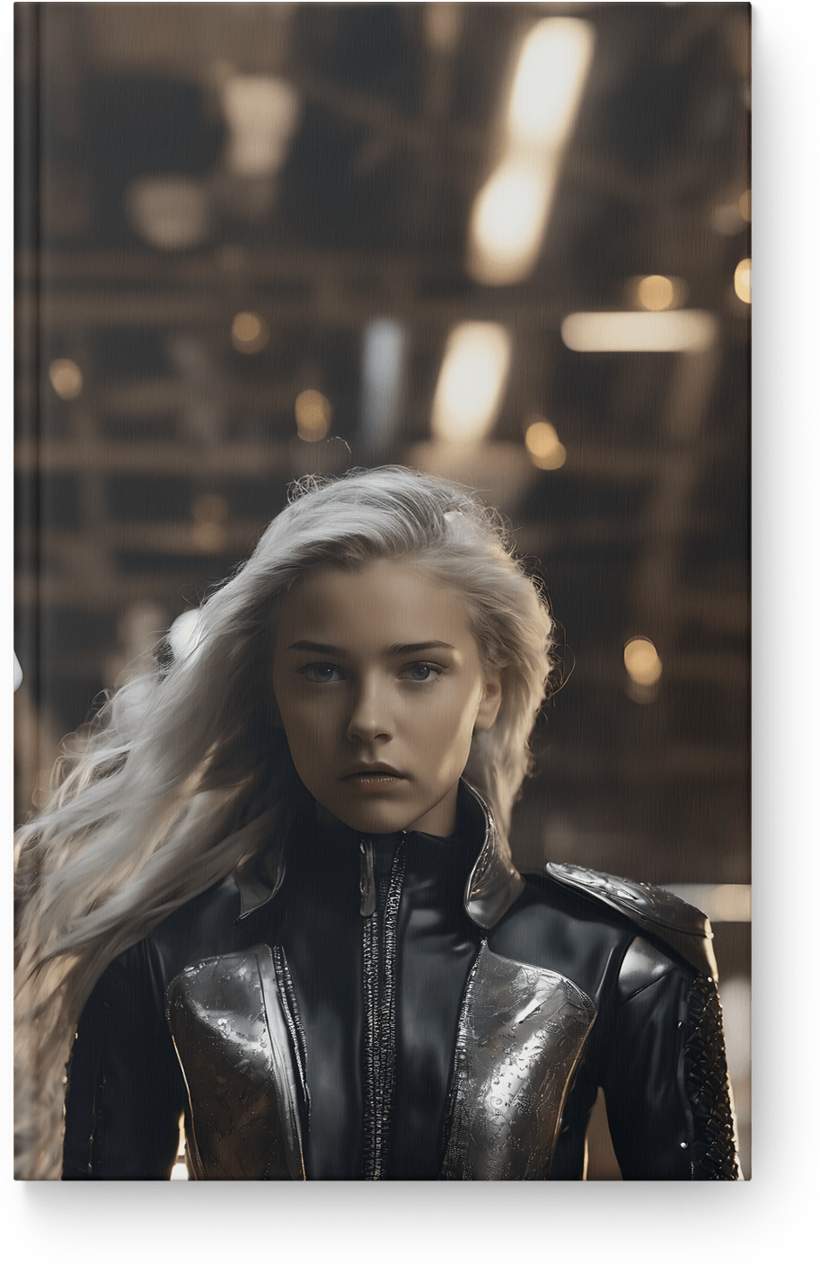 Futuristic Warrior Portrait