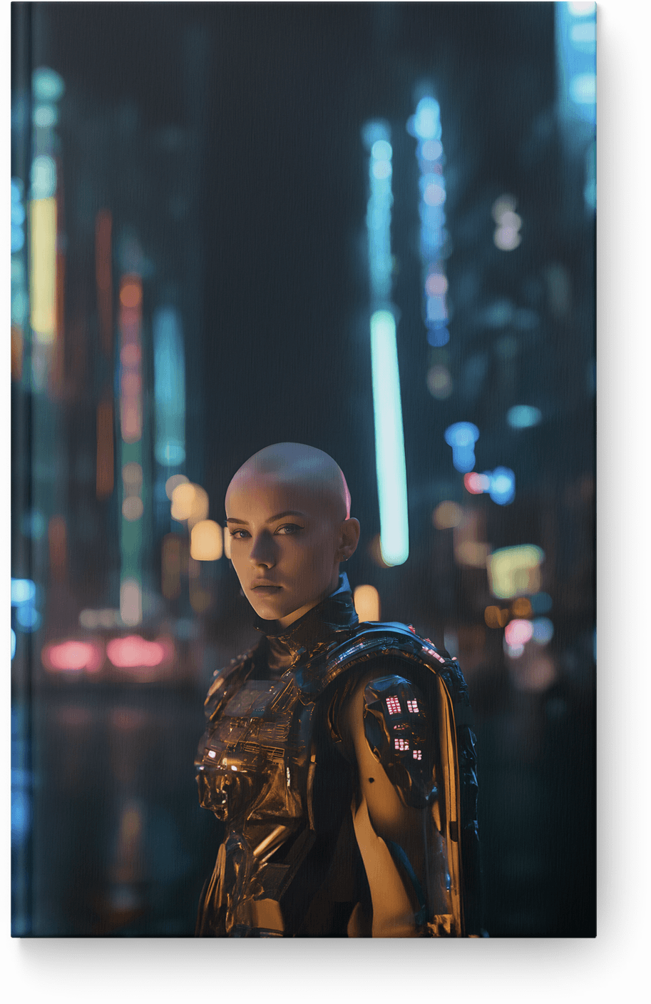 Neon Cybernetic Vigilante