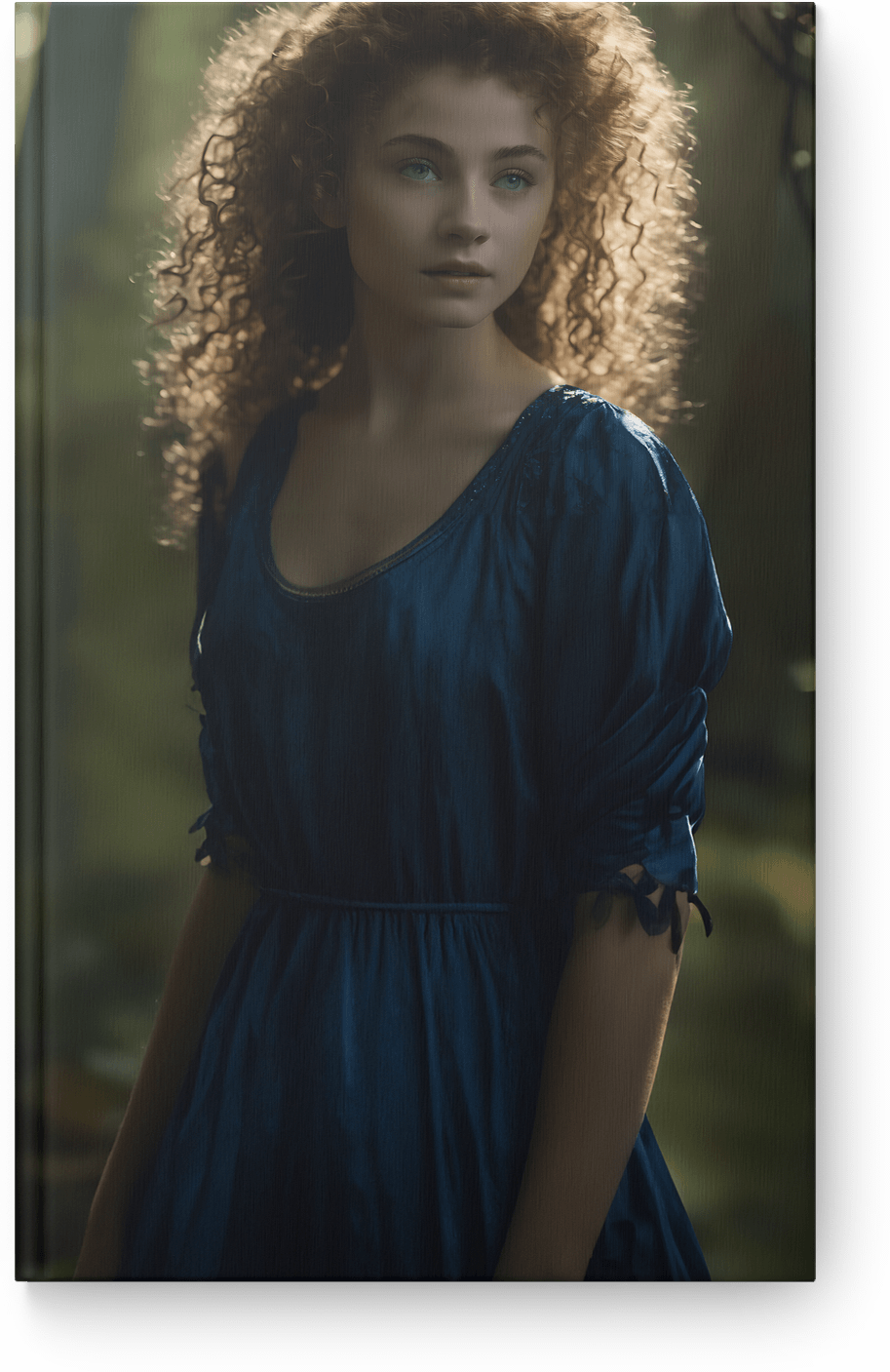 Golden Curly Glow
