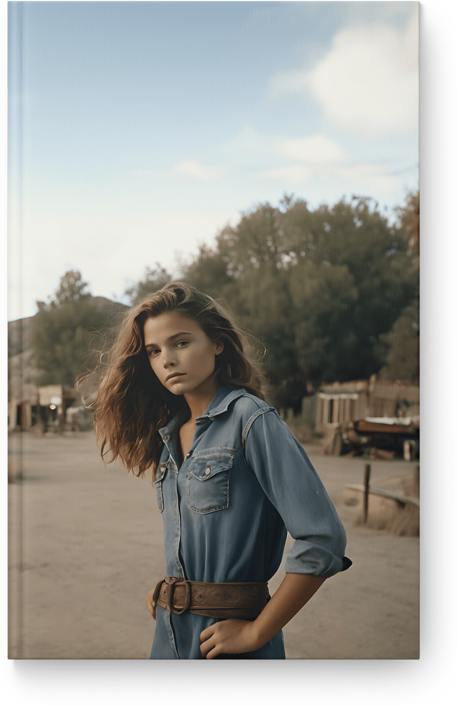 Desert Denim Gaze