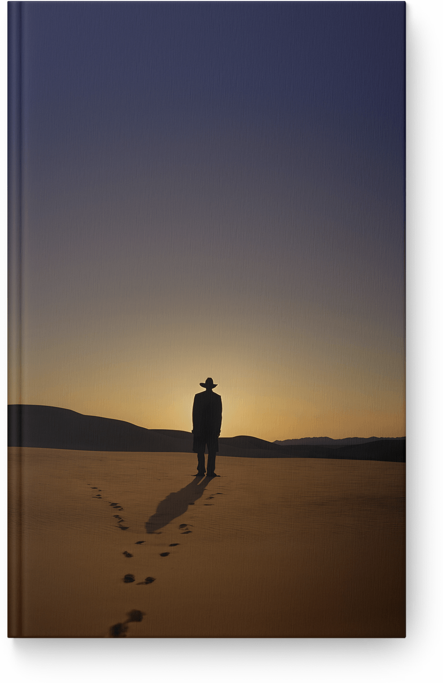 Desert Sunset Wanderer