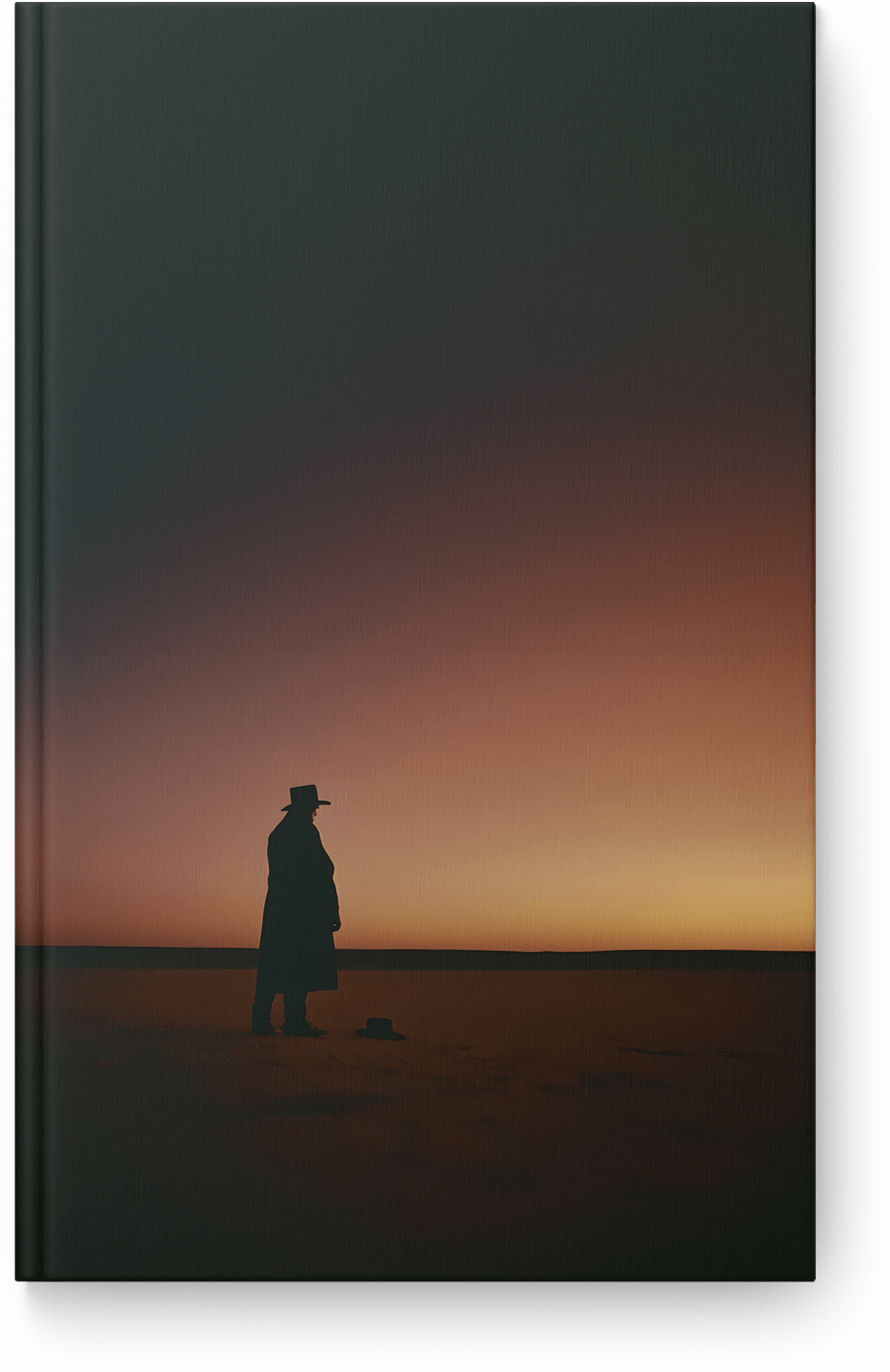 Lone Cowboy Sunset