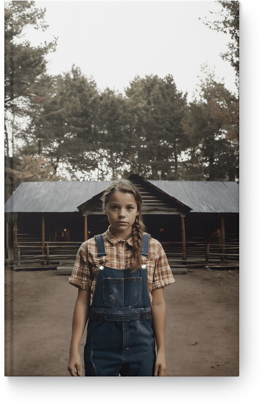 Rustic Farmstead Girl