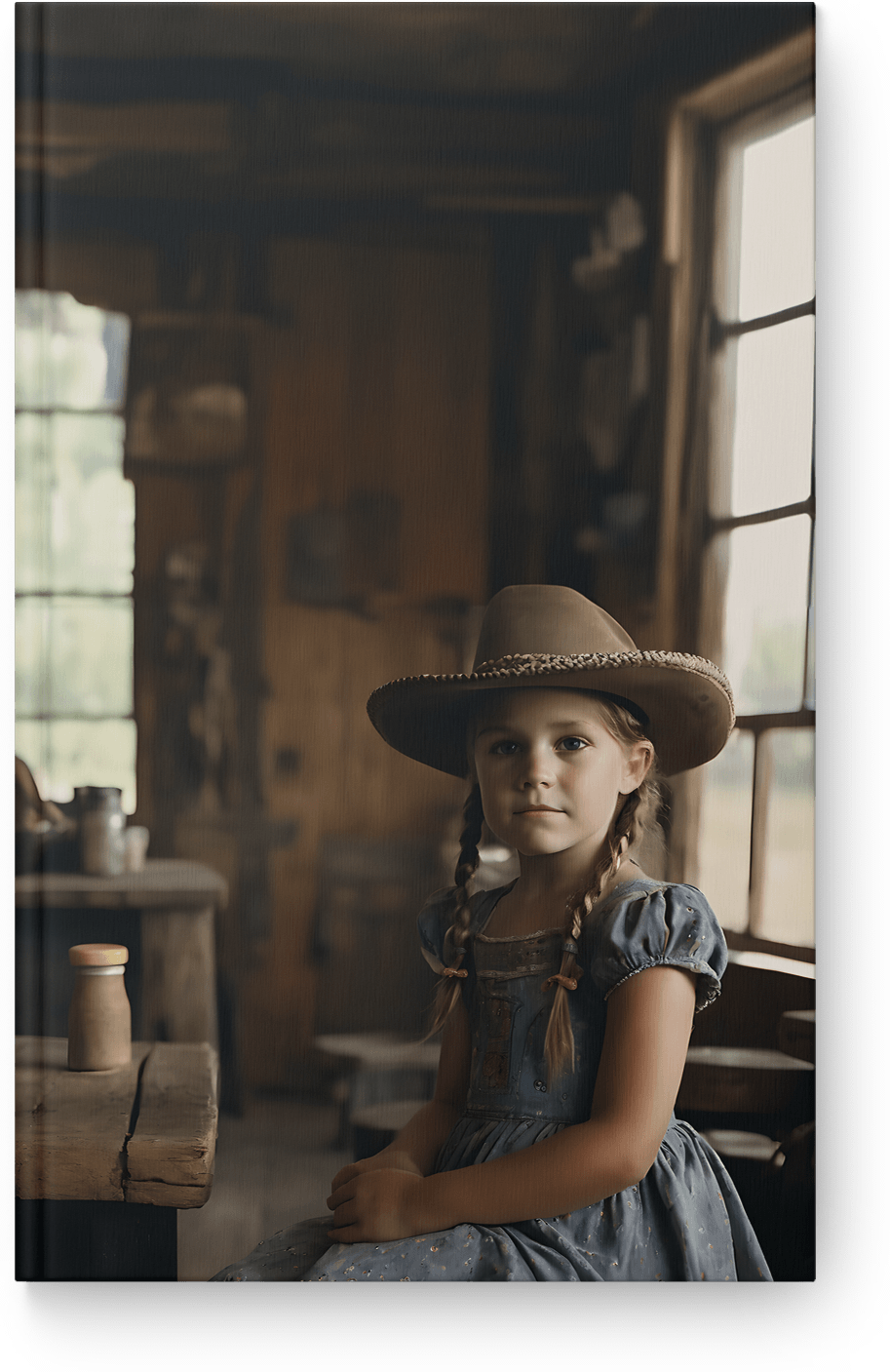 Rustic Childhood Portrait