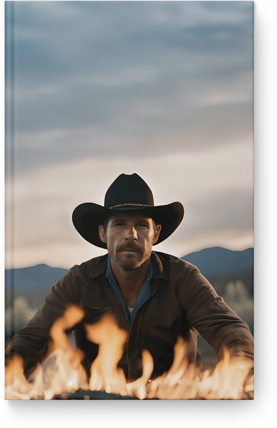 Cowboy Campfire Contemplation