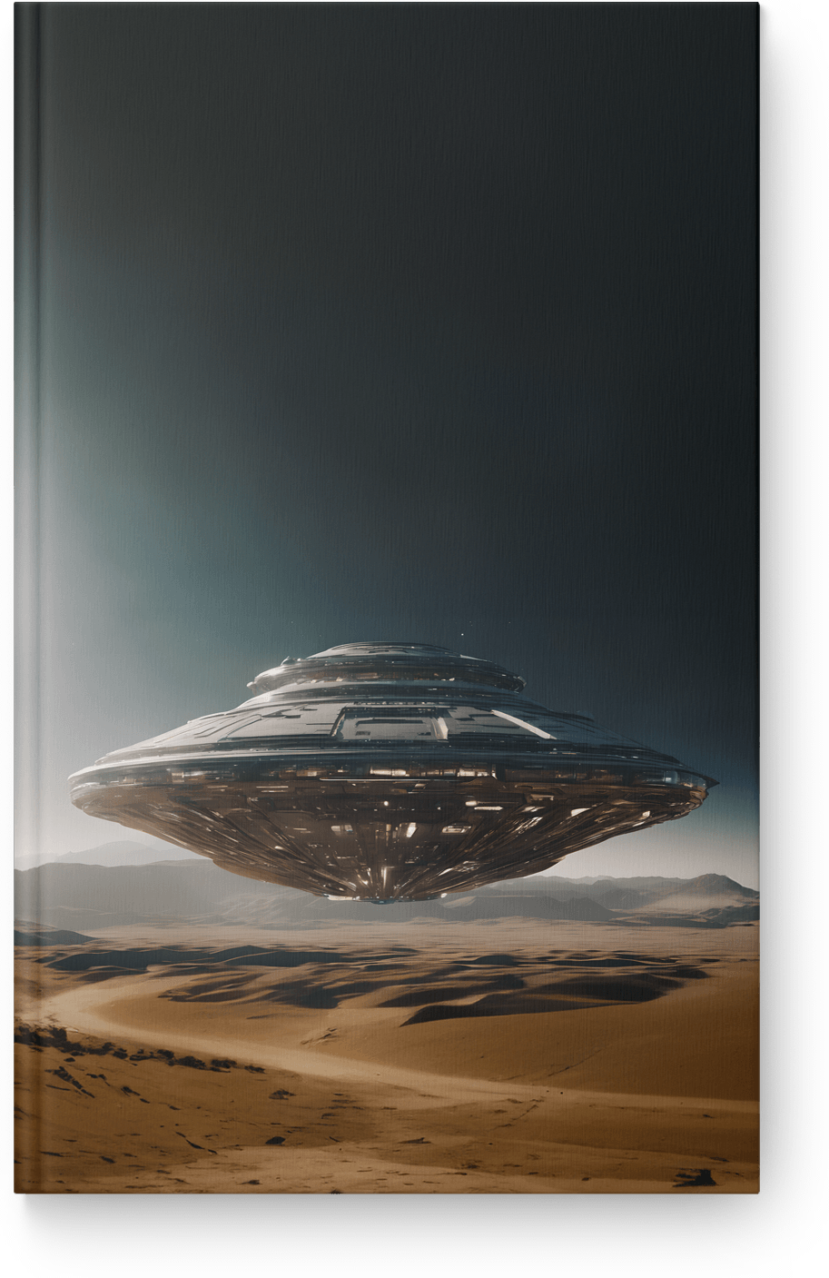 Desert Hovering Saucer