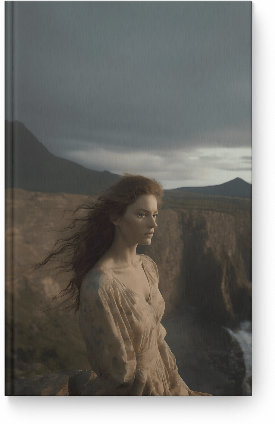 Windblown Cliff Contemplation