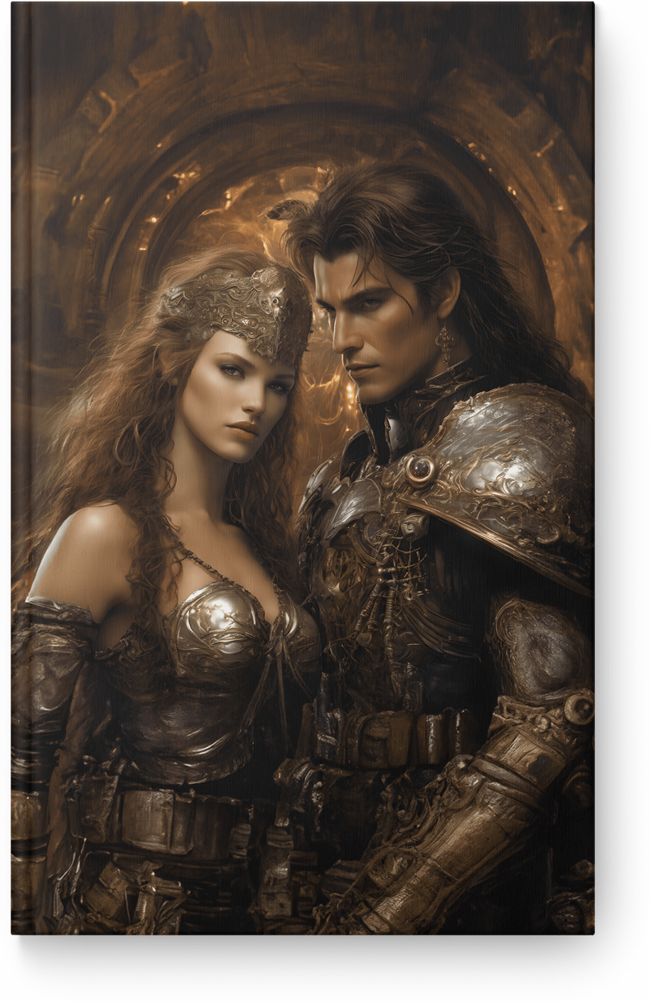 Golden Warrior Embrace