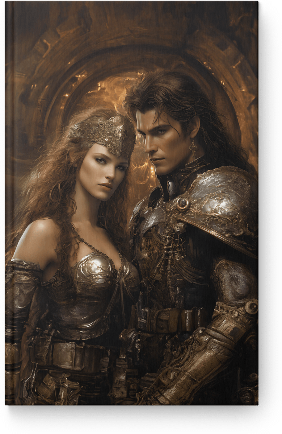 Golden Warrior Embrace