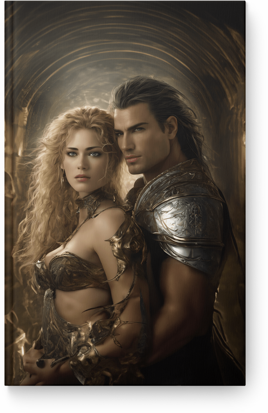 Golden Warrior Embrace